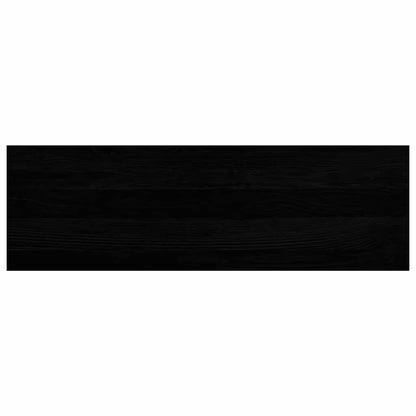vidaXL Window Sills 2 pcs Brown Black 80x30x2 cm Solid Wood Oak 6