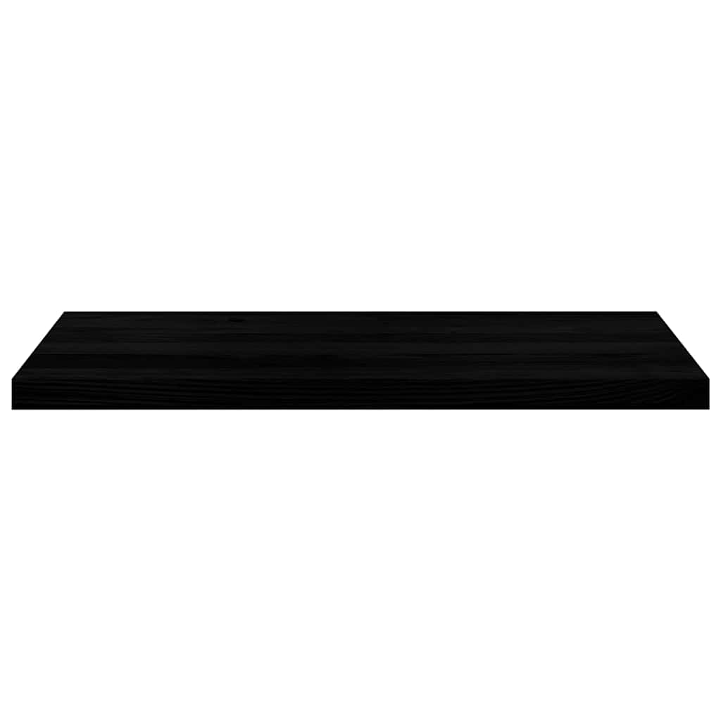 vidaXL Window Sills 2 pcs Brown Black 90x40x2 cm Solid Wood Oak 4