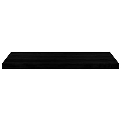 vidaXL Window Sills 2 pcs Brown Black 90x40x2 cm Solid Wood Oak 4
