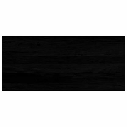 vidaXL Window Sills 2 pcs Brown Black 90x40x2 cm Solid Wood Oak 6