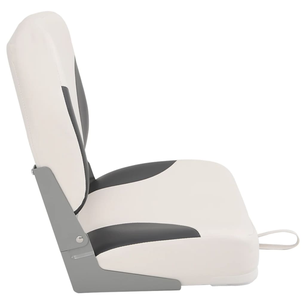 vidaXL Foldable Boat Seat 1 Set Low Backrest with Fixing Strap 6