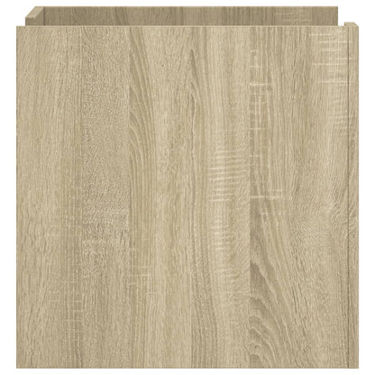 vidaXL Bedside Cabinet Sonoma Oak 45x50x50 cm Engineered Wood 5
