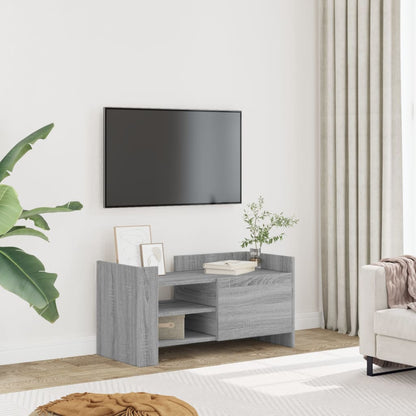 vidaXL TV Cabinet Grey Sonoma 80x35x40 cm Engineered Wood 1