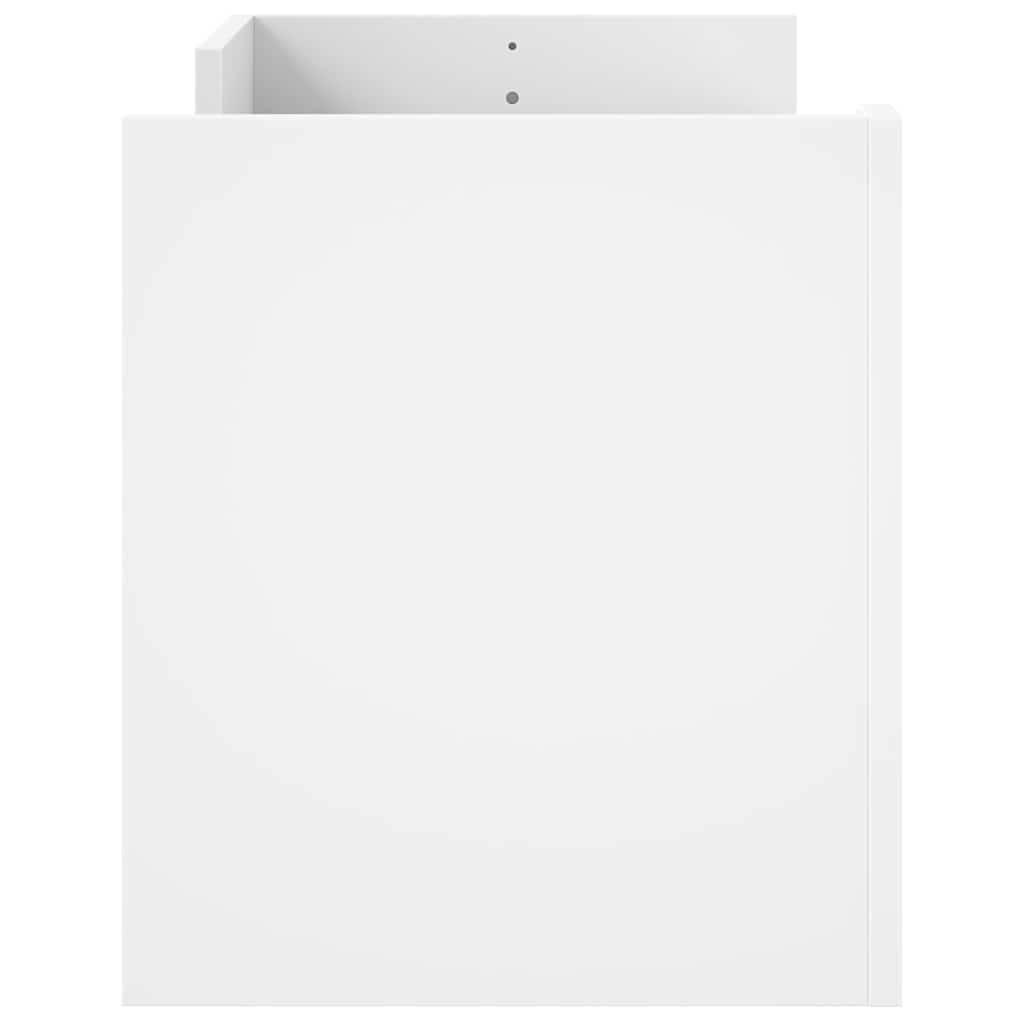vidaXL TV Cabinet White 100x35x40 cm Engineered Wood 5
