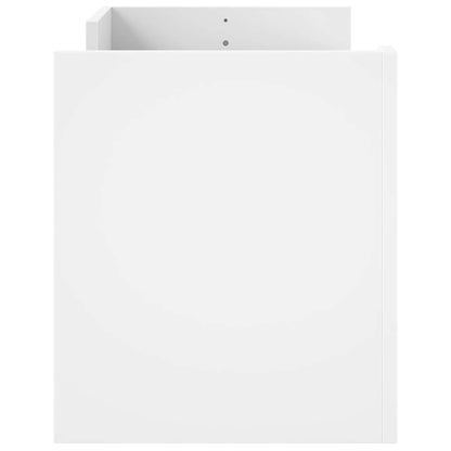 vidaXL TV Cabinet White 100x35x40 cm Engineered Wood 5