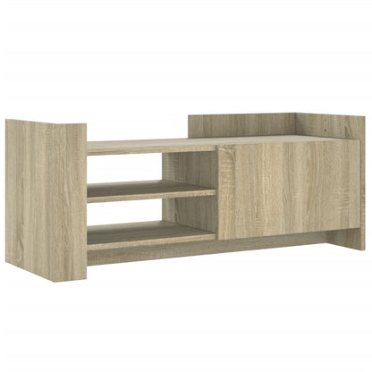 vidaXL TV Cabinet Sonoma Oak 100x35x40 cm Engineered Wood 2