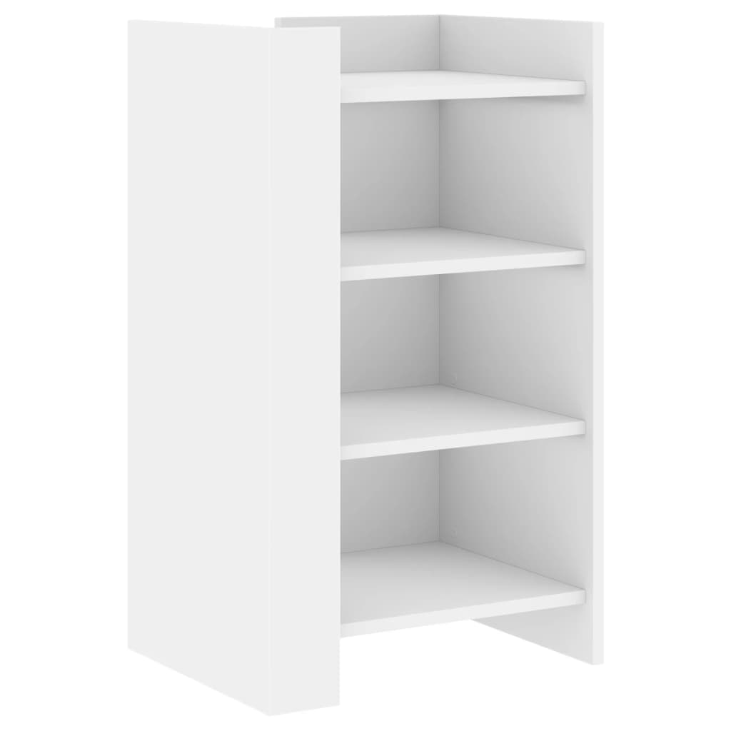 vidaXL Sideboard White 45x35x75 cm Engineered Wood 2