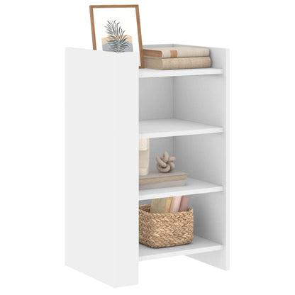 vidaXL Sideboard White 45x35x75 cm Engineered Wood 3