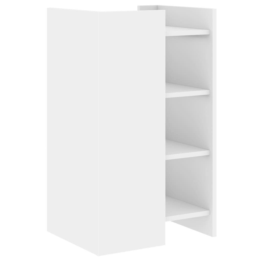 vidaXL Sideboard White 45x35x75 cm Engineered Wood 6
