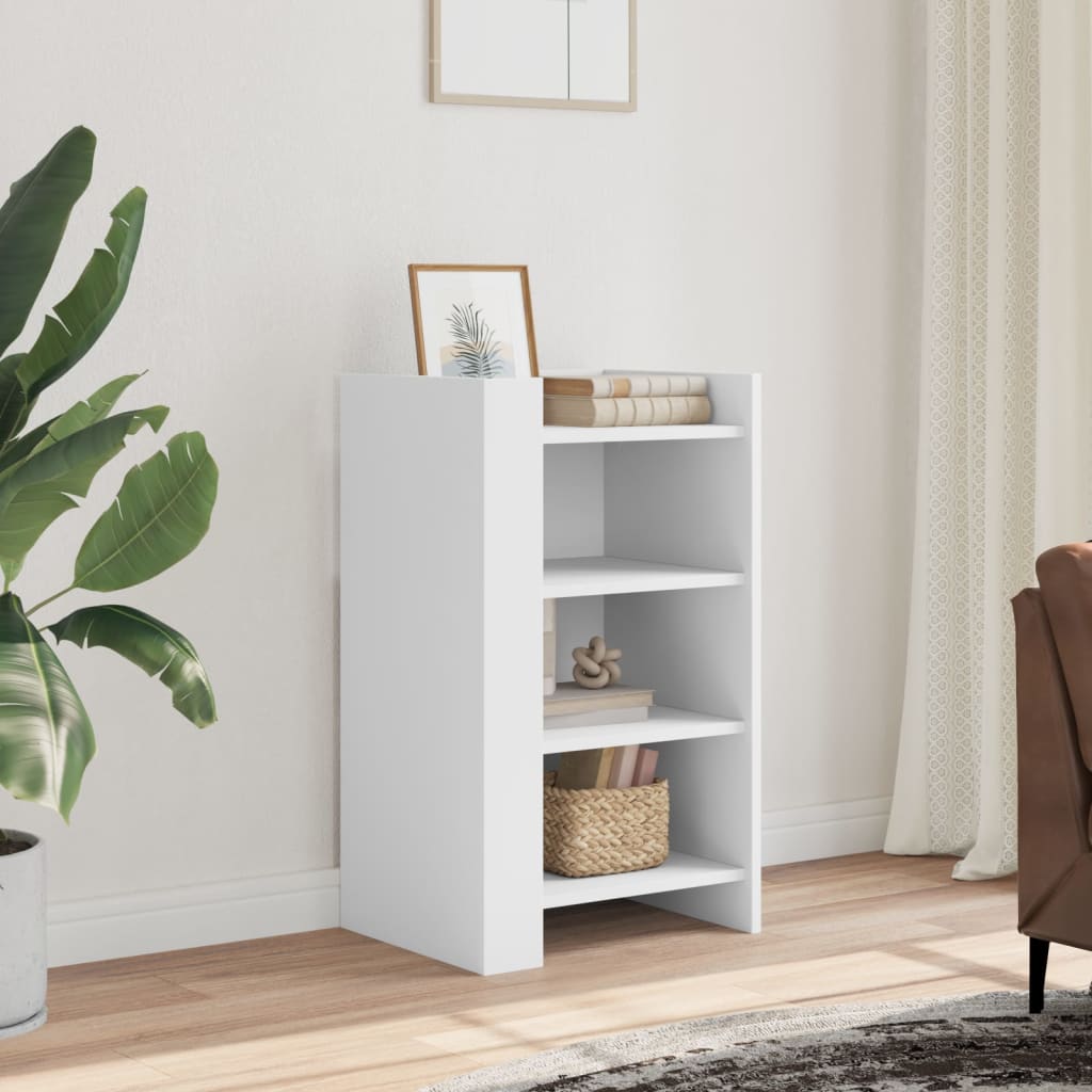 vidaXL Sideboard White 45x35x75 cm Engineered Wood 1