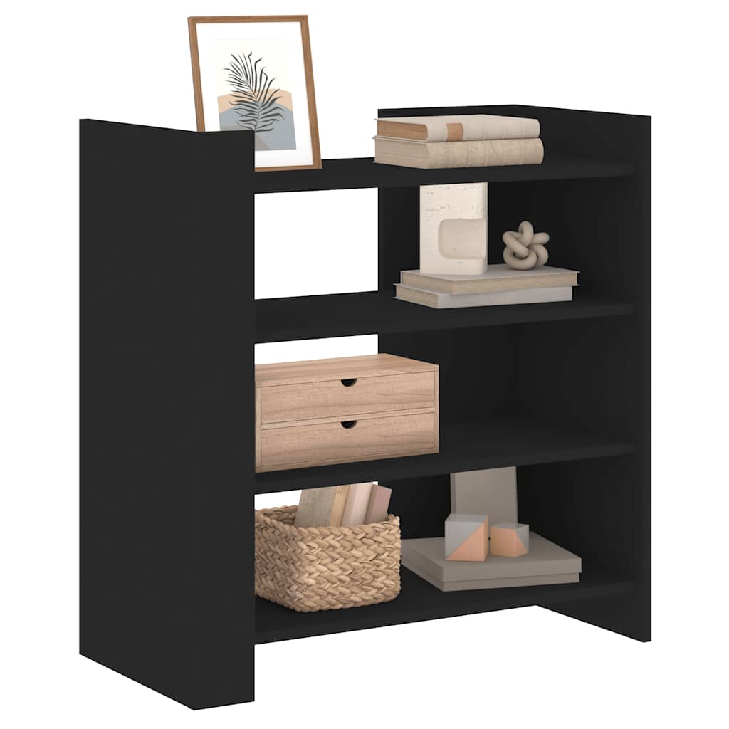 vidaXL Sideboard Black 73.5x35x75 cm Engineered Wood 3