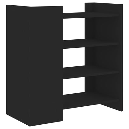 vidaXL Sideboard Black 73.5x35x75 cm Engineered Wood 6