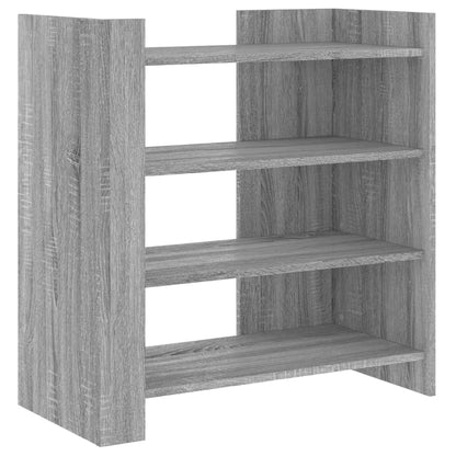 vidaXL Sideboard Grey Sonoma 73.5x35x75 cm Engineered Wood 2