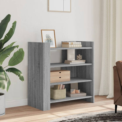 vidaXL Sideboard Grey Sonoma 73.5x35x75 cm Engineered Wood 1
