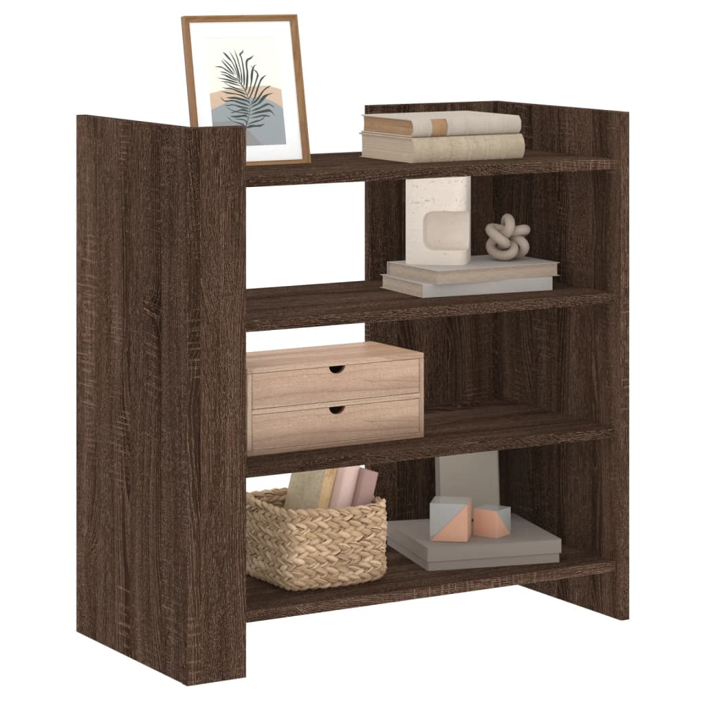 vidaXL Sideboard Brown Oak 73.5x35x75 cm Engineered Wood 3