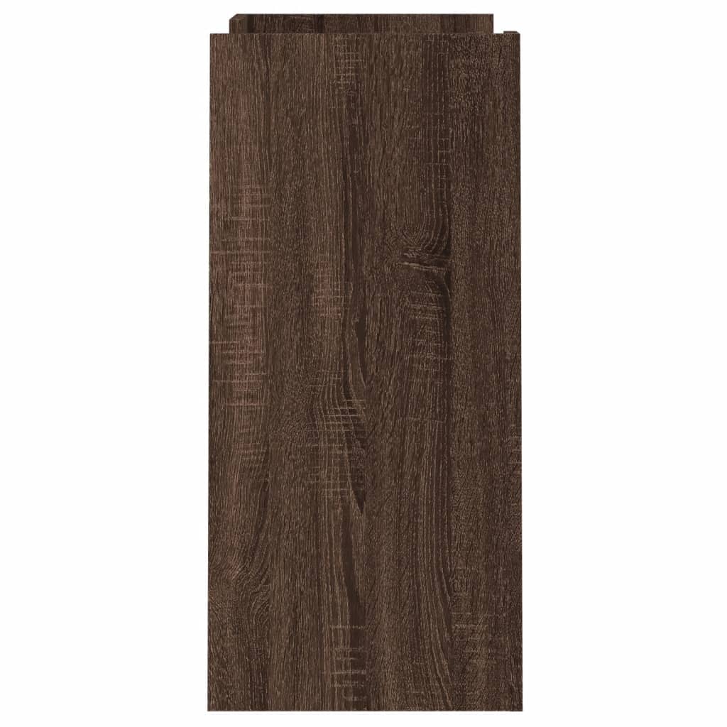 vidaXL Sideboard Brown Oak 73.5x35x75 cm Engineered Wood 5