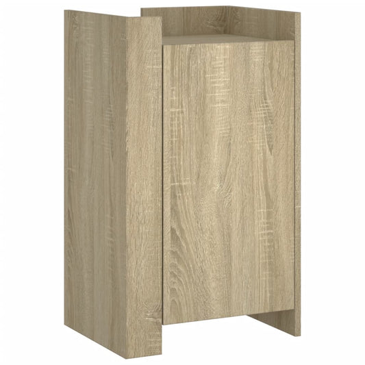 vidaXL Sideboard Sonoma Oak 45x35x75 cm Engineered Wood 2