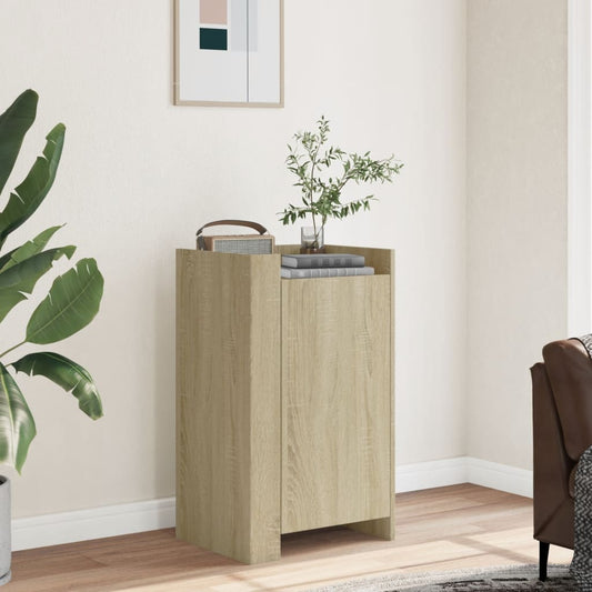 vidaXL Sideboard Sonoma Oak 45x35x75 cm Engineered Wood 1