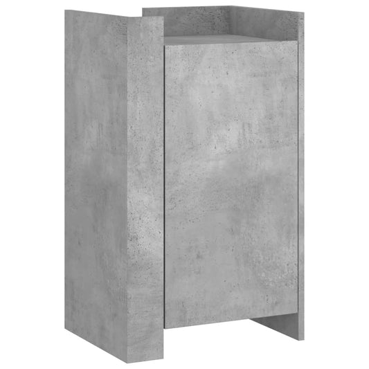 vidaXL Sideboard Concrete Grey 45x35x75 cm Engineered Wood 2