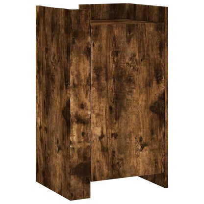 vidaXL Sideboard Smoked Oak 45x35x75 cm Engineered Wood 2