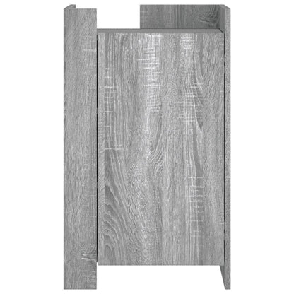 vidaXL Sideboard Grey Sonoma 45x35x75 cm Engineered Wood 4