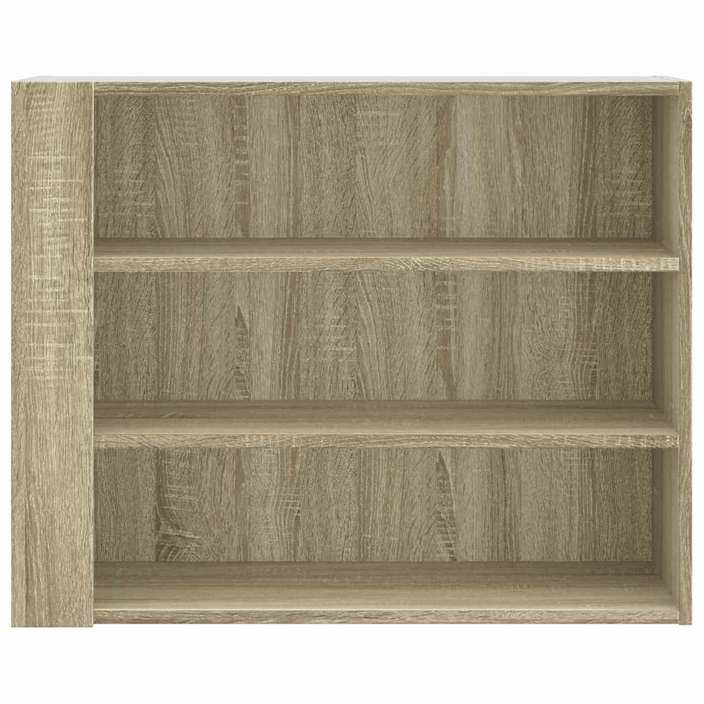vidaXL Wall Cabinet Sonoma Oak 75x35x60 cm Engineered Wood 4