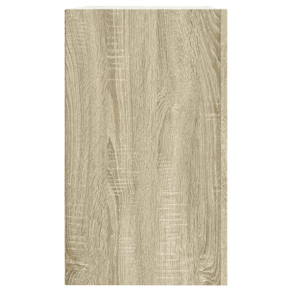 vidaXL Wall Cabinet Sonoma Oak 75x35x60 cm Engineered Wood 5
