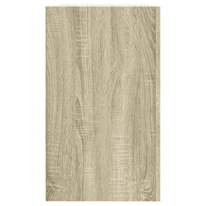 vidaXL Wall Cabinet Sonoma Oak 75x35x60 cm Engineered Wood 5