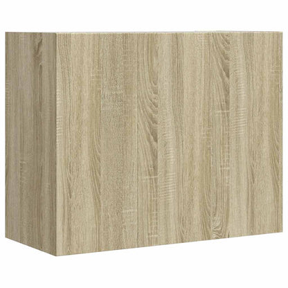 vidaXL Wall Cabinet Sonoma Oak 75x35x60 cm Engineered Wood 6