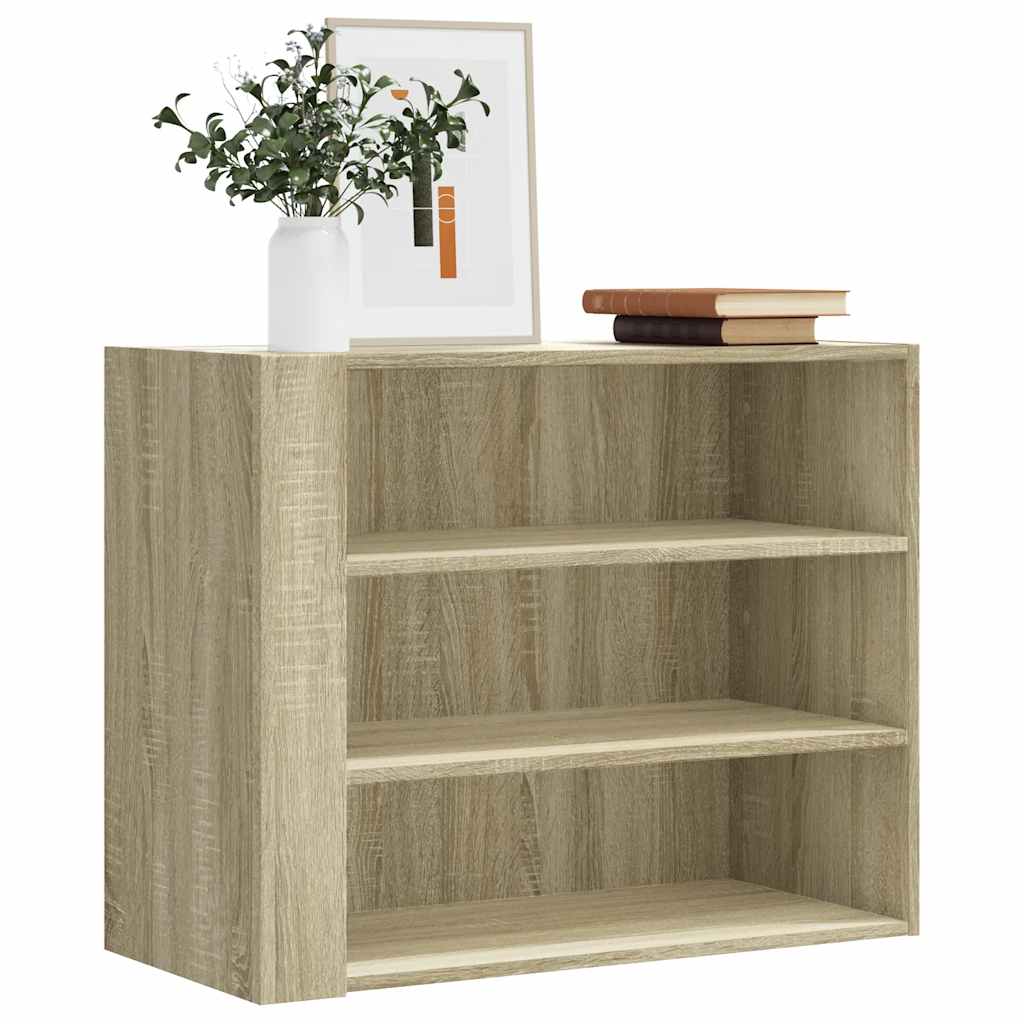 vidaXL Wall Cabinet Sonoma Oak 75x35x60 cm Engineered Wood 1