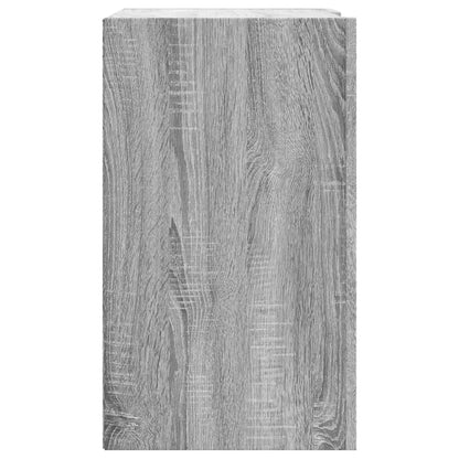 vidaXL Wall Cabinet Grey Sonoma 75x35x60 cm Engineered Wood 5