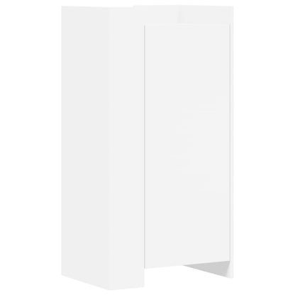 Shoe Cabinet 52x37,5x100 cm Engineered Wood White