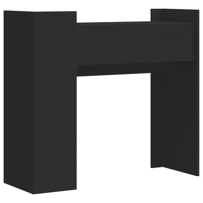 vidaXL Console Table Black 100x35x90 cm Engineered Wood 6