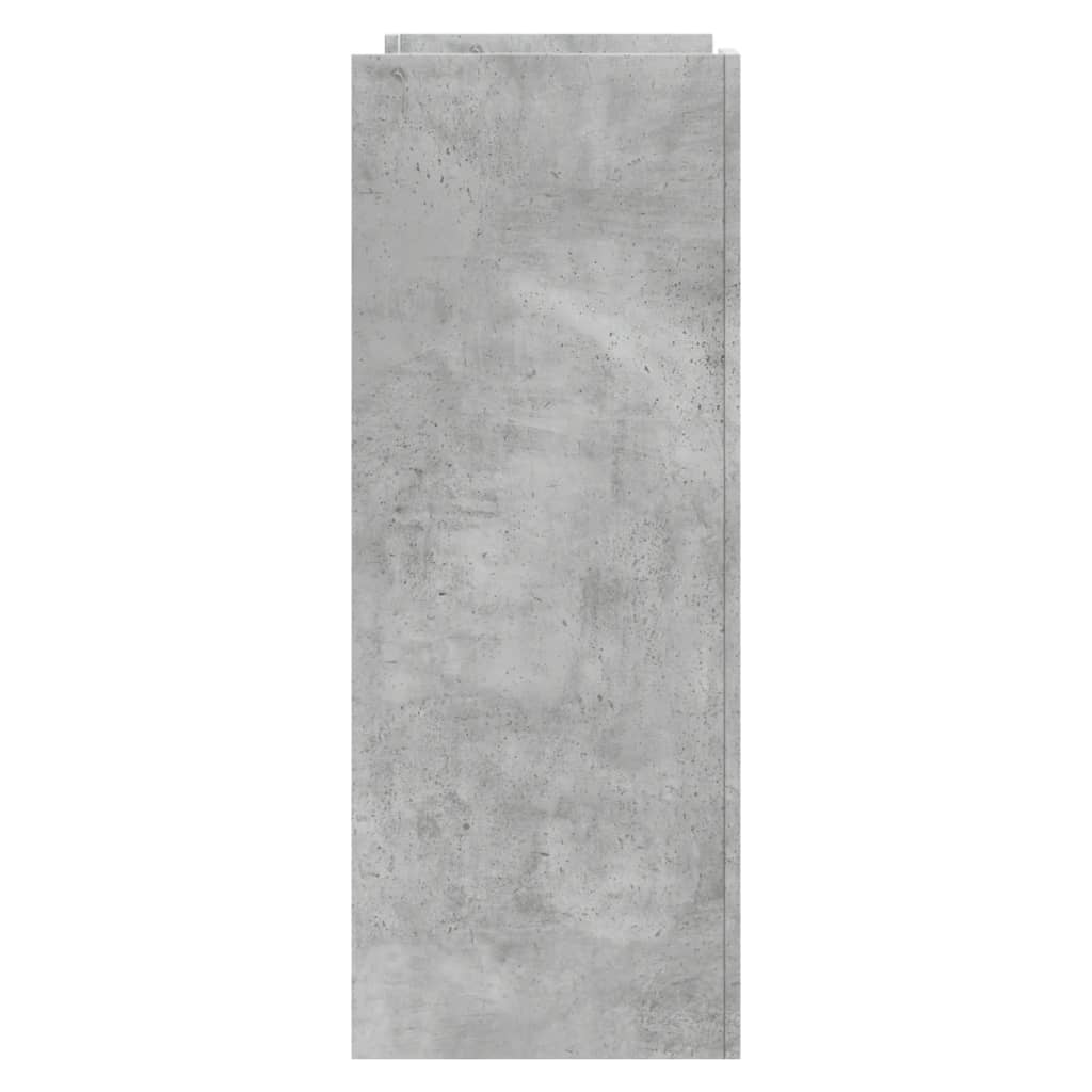 vidaXL Console Table Concrete Grey 100x35x90 cm Engineered Wood 5