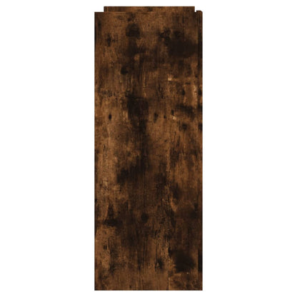 vidaXL Console Table Smoked Oak 100x35x90 cm Engineered Wood 5