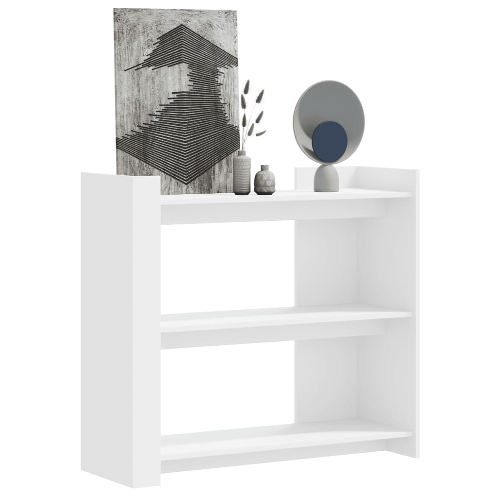 vidaXL Console Table White 100x35x90 cm Engineered Wood 1