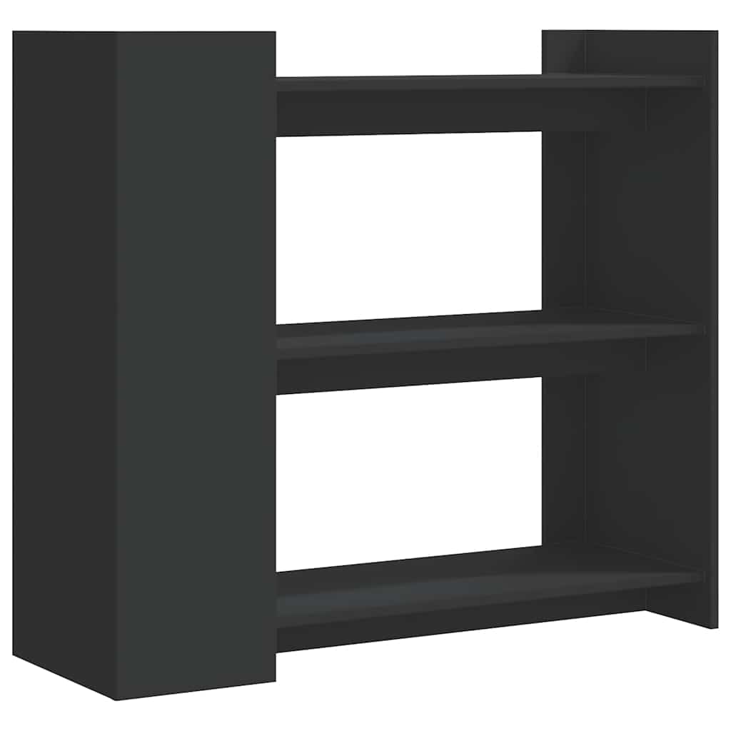 vidaXL Console Table Black 100x35x90 cm Engineered Wood 6