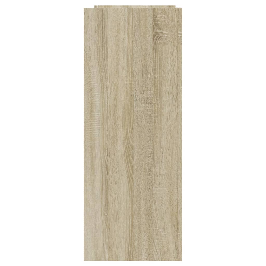vidaXL Console Table Sonoma Oak 100x35x90 cm Engineered Wood 5