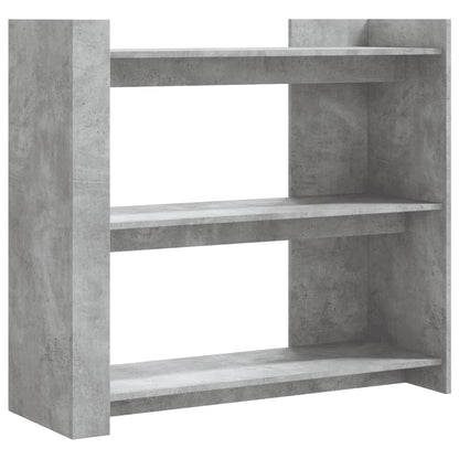 vidaXL Console Table Concrete Grey 100x35x90 cm Engineered Wood 2