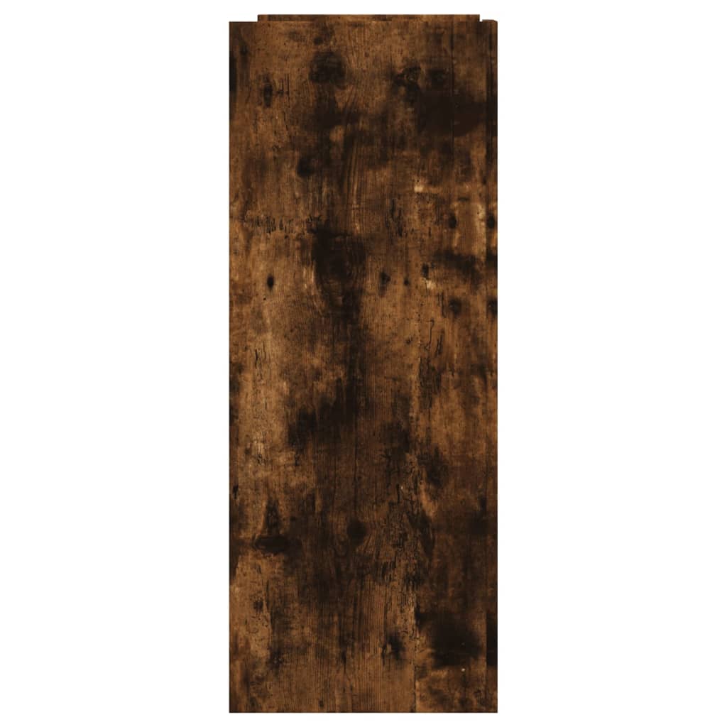vidaXL Console Table Smoked Oak 100x35x90 cm Engineered Wood 5