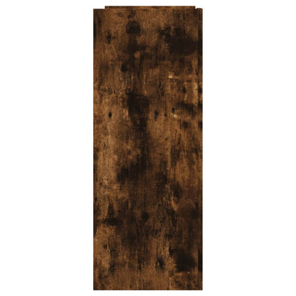 vidaXL Console Table Smoked Oak 100x35x90 cm Engineered Wood 5