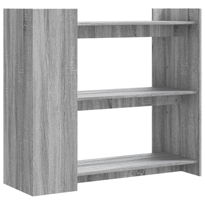 vidaXL Console Table Grey Sonoma 100x35x90 cm Engineered Wood 6