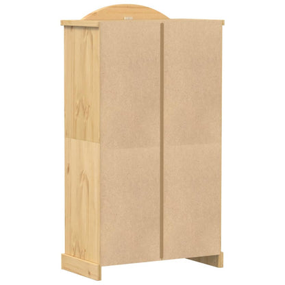 vidaXL Wardrobe Corona 102x52x186 cm Solid Wood Pine 6
