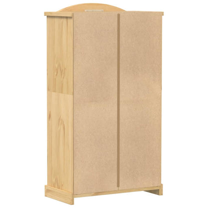 vidaXL Wardrobe Corona 102x52x186 cm Solid Wood Pine 6
