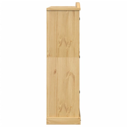 vidaXL Wardrobe Corona 151.5x52x186 cm Solid Wood Pine 5