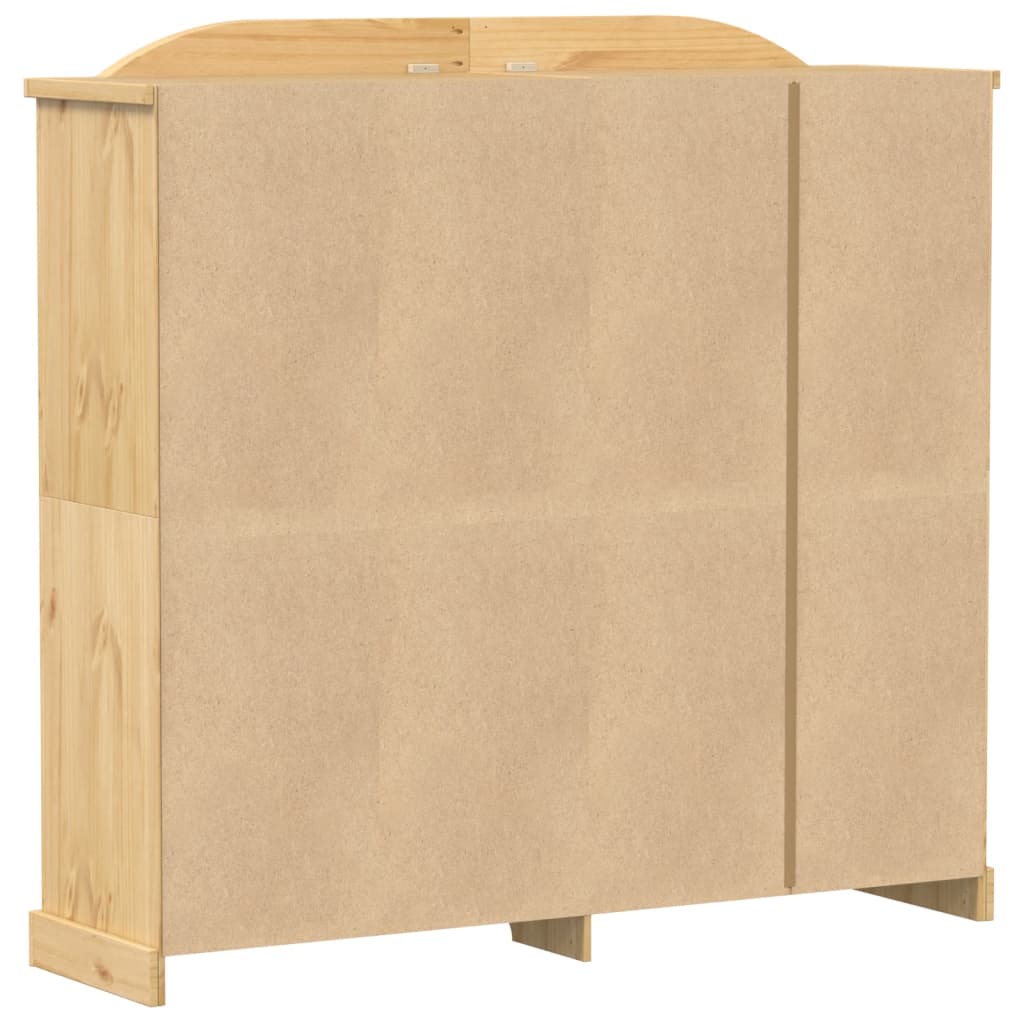 vidaXL Wardrobe Corona 194x52x186 cm Solid Wood Pine 6