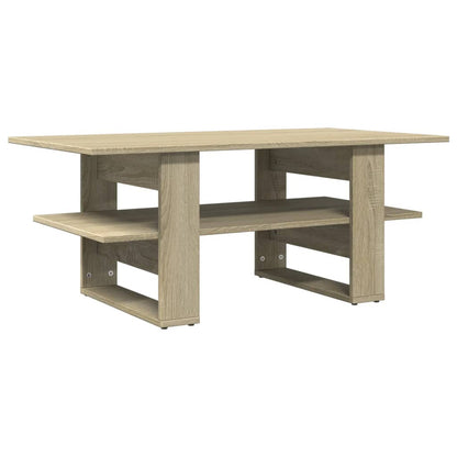 vidaXL Coffee Table Sonoma Oak 102x55x42 cm Engineered Wood 5