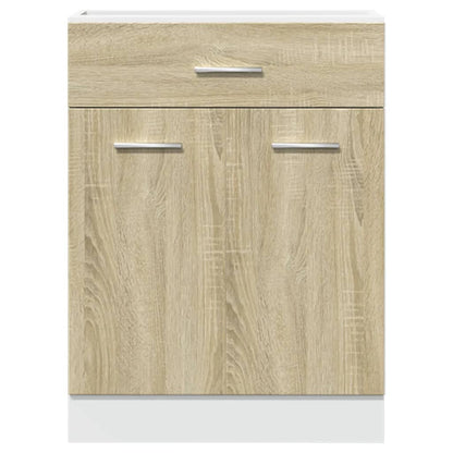 vidaXL Drawer Bottom Cabinet Lyon Sonoma Oak 60x46x81.5 cm Engineered Wood 5