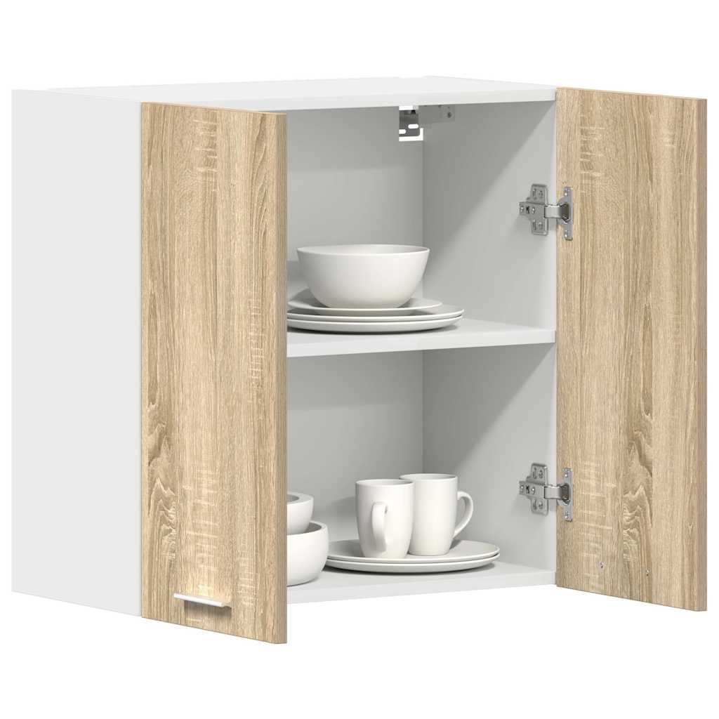 vidaXL Hanging Cabinet Lyon Sonoma Oak 60x31x60 cm Engineered Wood 4
