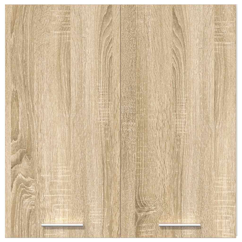 vidaXL Hanging Cabinet Lyon Sonoma Oak 60x31x60 cm Engineered Wood 6